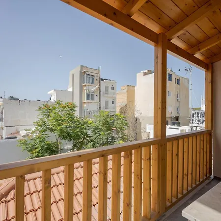 アパート Anassa 14 Luxury One Bedroom Maisonette イラクリオン
